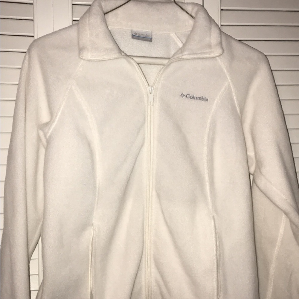 Women’s White Columbia Jacket